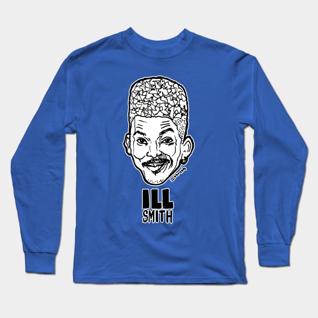 Ill Smith Fresh Prince Long Sleeve T-Shirt by sketchnkustom